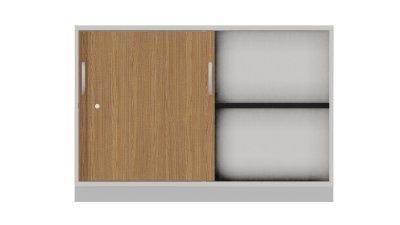 2OH Schiebetürenschrank B1200mm